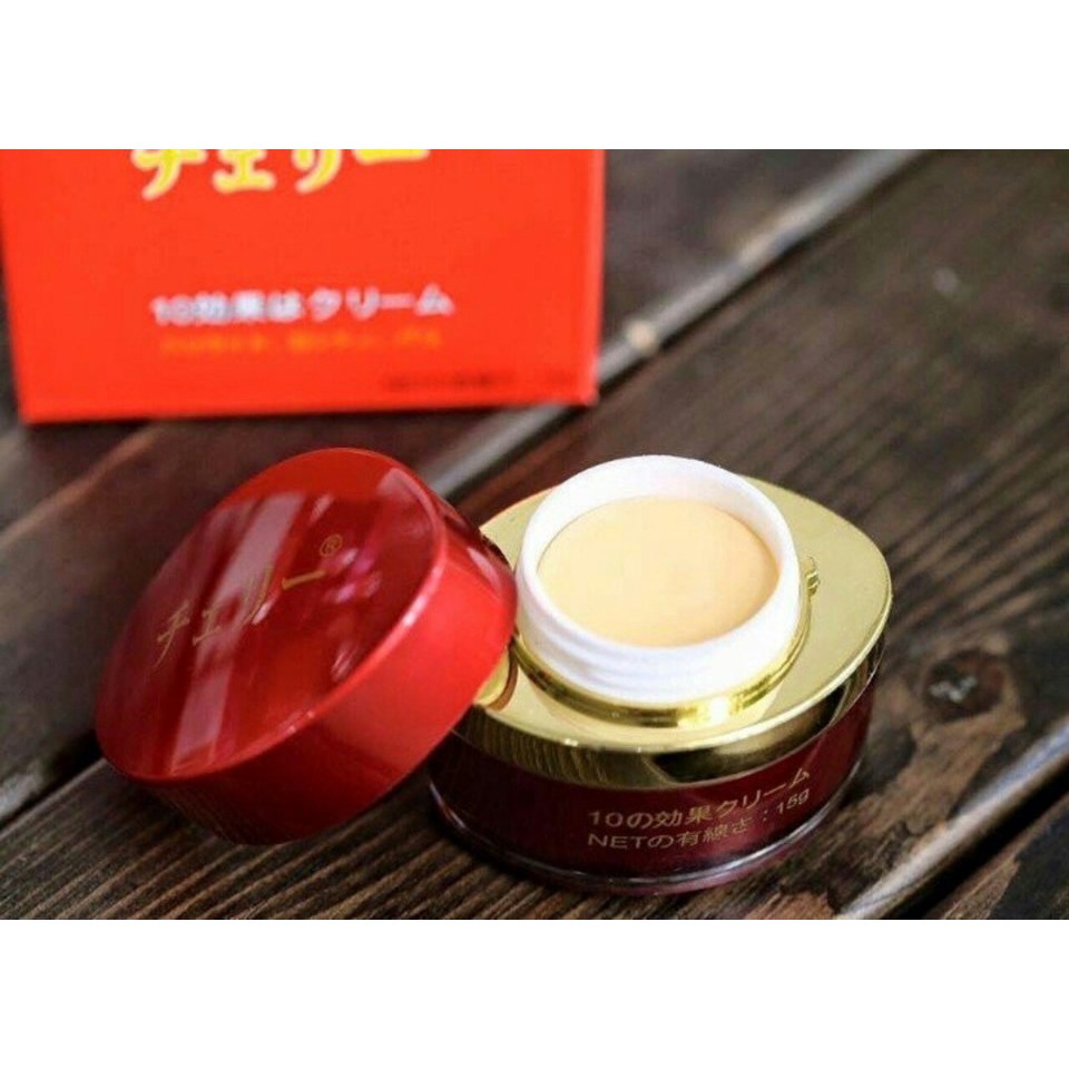 Kem hoa anh đào nhật bản tem tròn hàng chính hãng
