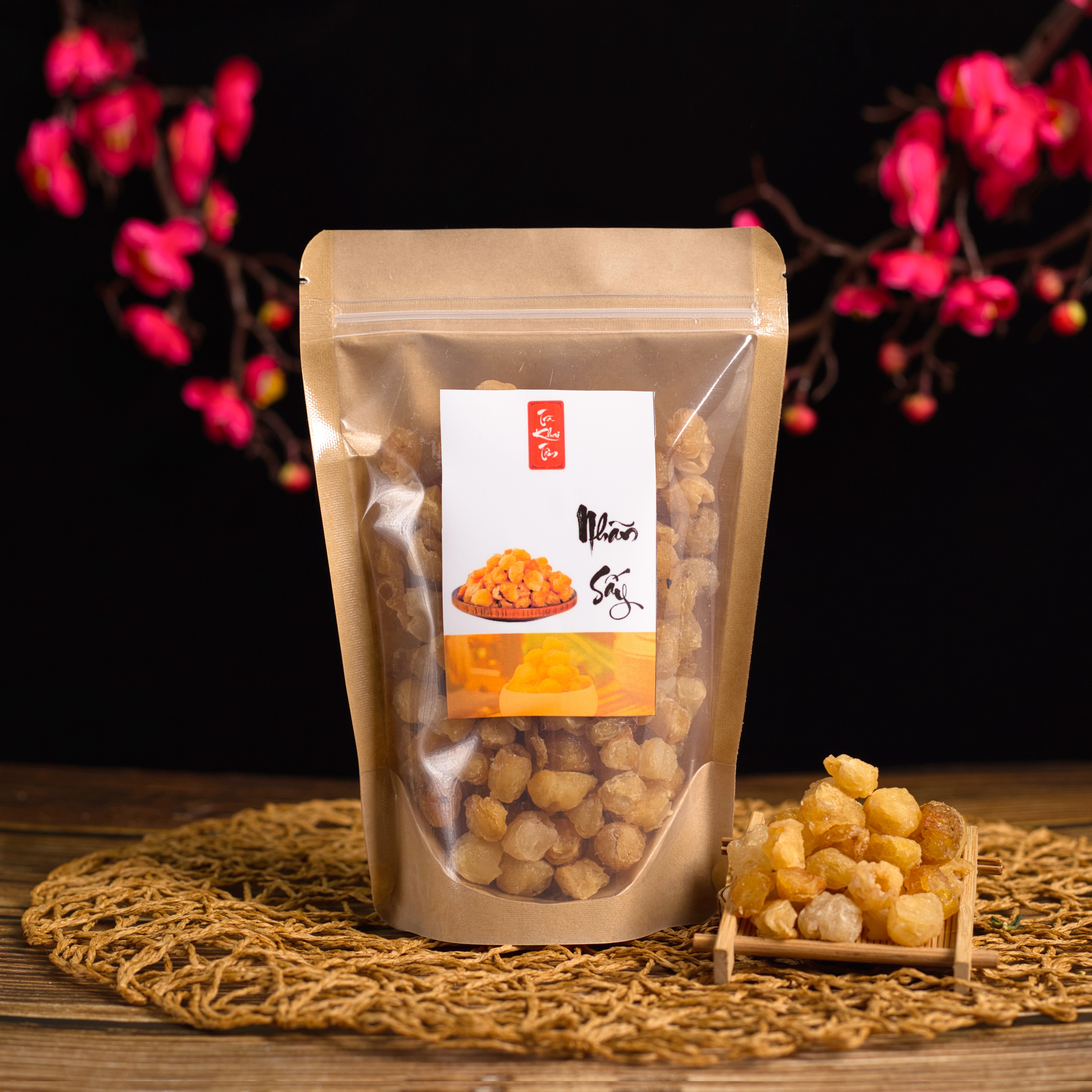 FREESHIPMAX - Long Nhãn Khô Hưng Yên Loại 1 🍎FREESHIP🍎 Long Nhãn Sấy Khô Thượng Hạng