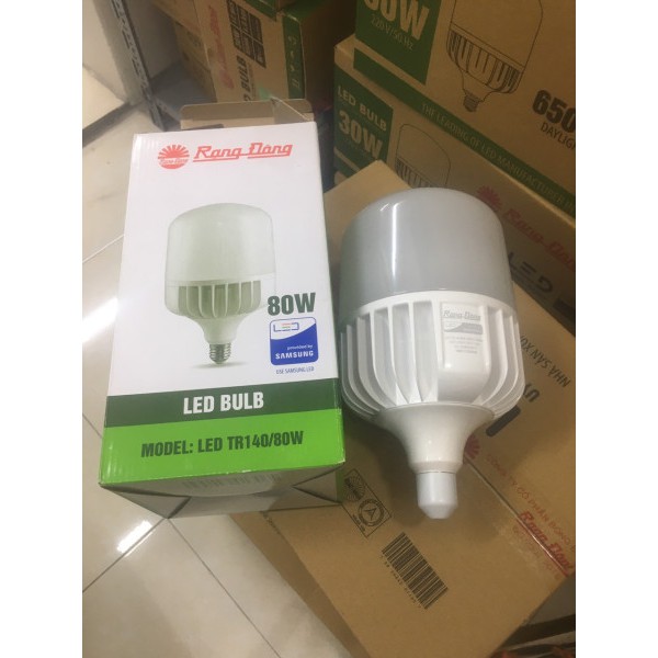 Đèn Led Búp Trụ 80W Rạng Đông