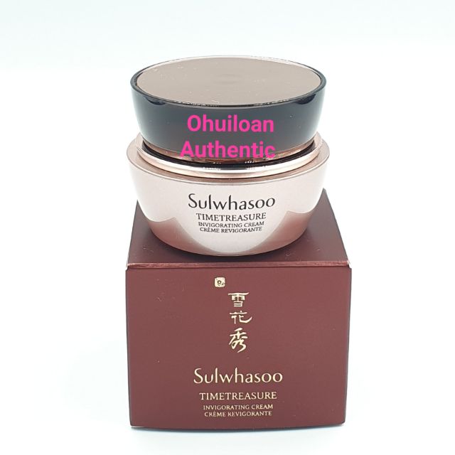 [ Mới date 2023 ] Kem chống lão hoá Sulwhasoo Timetreasure Invigorating Cream 4ml, sản phẩm có nguồn gốc xuất xứ rõ ràng, dễ dàng sử dụng, cam kết sản phẩm y như hình