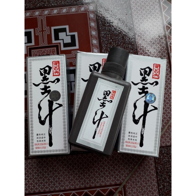 Mực tàu sịn 100ml-bật mực tim tường, tim cột - viết thư pháp