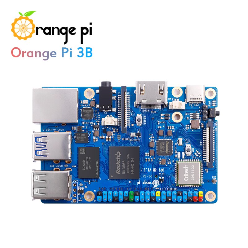 Orange Pi 3B chip RK3566 Wifi5 BT5-8GB