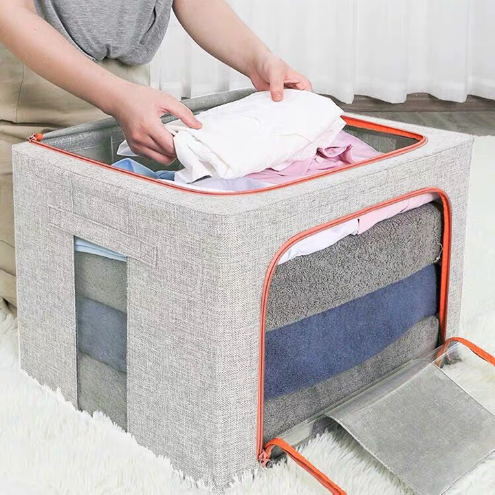 Túi đựng chăn màn, quần áo khung sắt cao cấp bền đẹp tinh tế