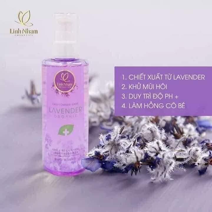 Dung dịch vệ sinh lavender organic