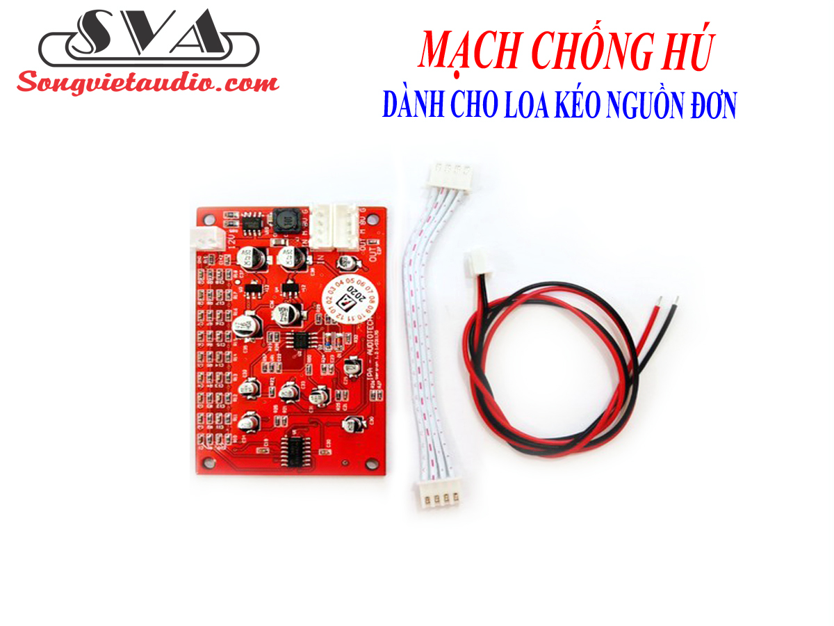 MẠCH CHỐNG HÚ DÀNH CHO LOA KÉO NGUỒN ĐƠN - 1 MẠCH
