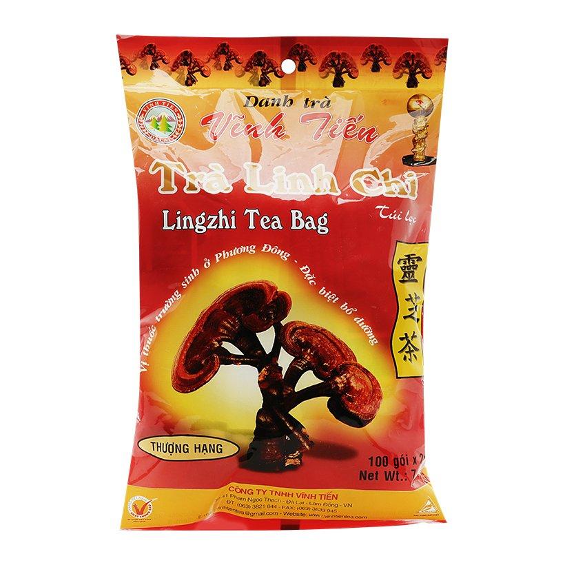 Trà Linh Chi Vĩnh Tiến 100 Túi Lọc