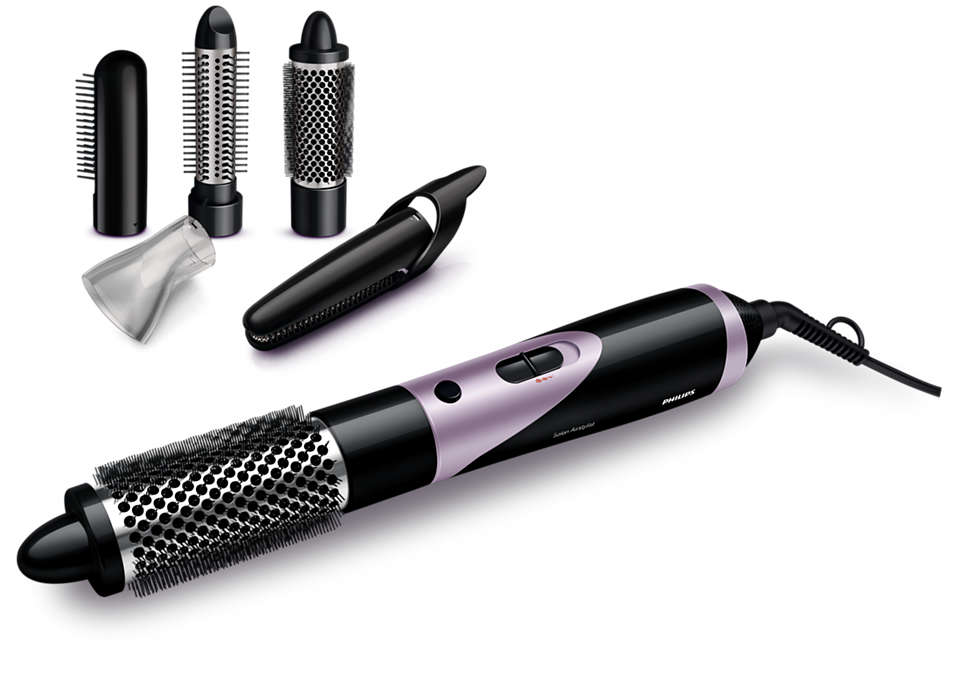 Máy uốn tóc philips HP8653/00 gồm 5 đầu tạo kiểu uốn khác nhau,chức năng sấy khô, công suất 650W