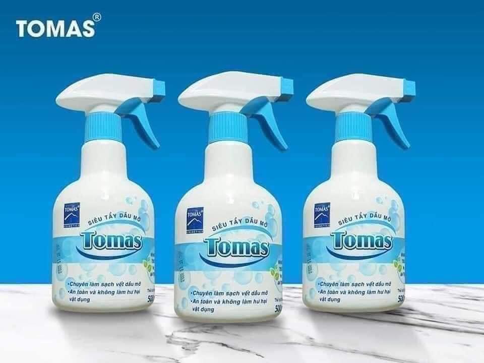 Siêu Tẩy Dầu Mỡ TOMAS, Hàng Chính Hãng 550ml