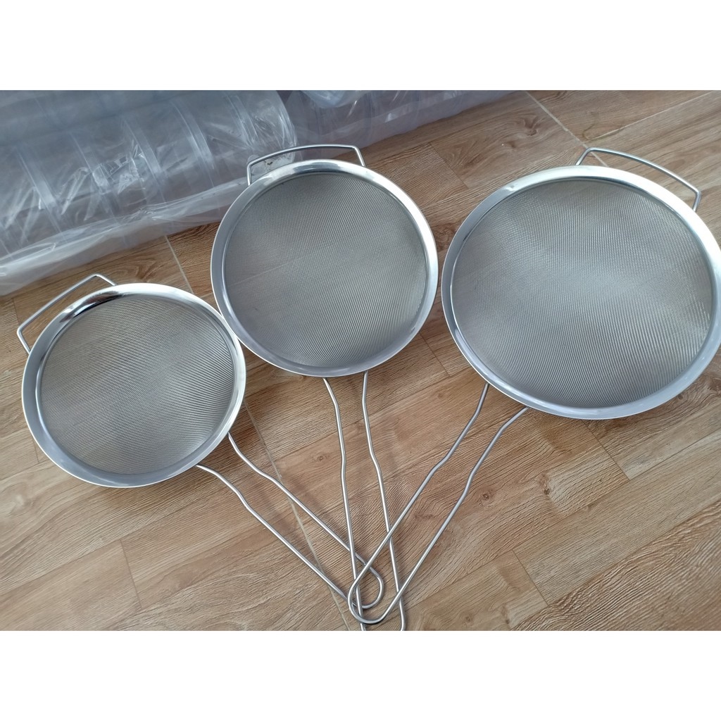 ☄❀ rây inox dày 304 lọc yến