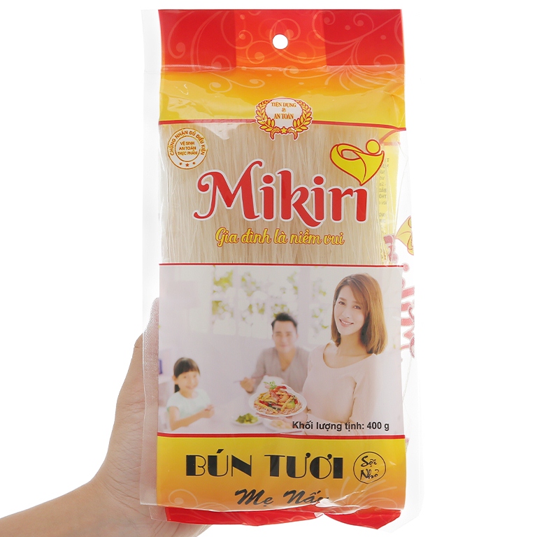 Bún tươi Mikiri sợi lớn 400g