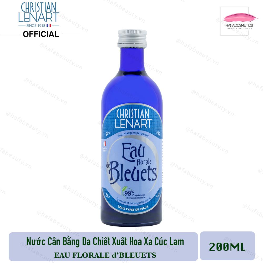Nước Hoa Hồng Chiết Xuất Hoa Xa Cúc Lam Christian Lenart Eau Florale De Bleuets 200ml _ Christian Lenart Chính Hãng