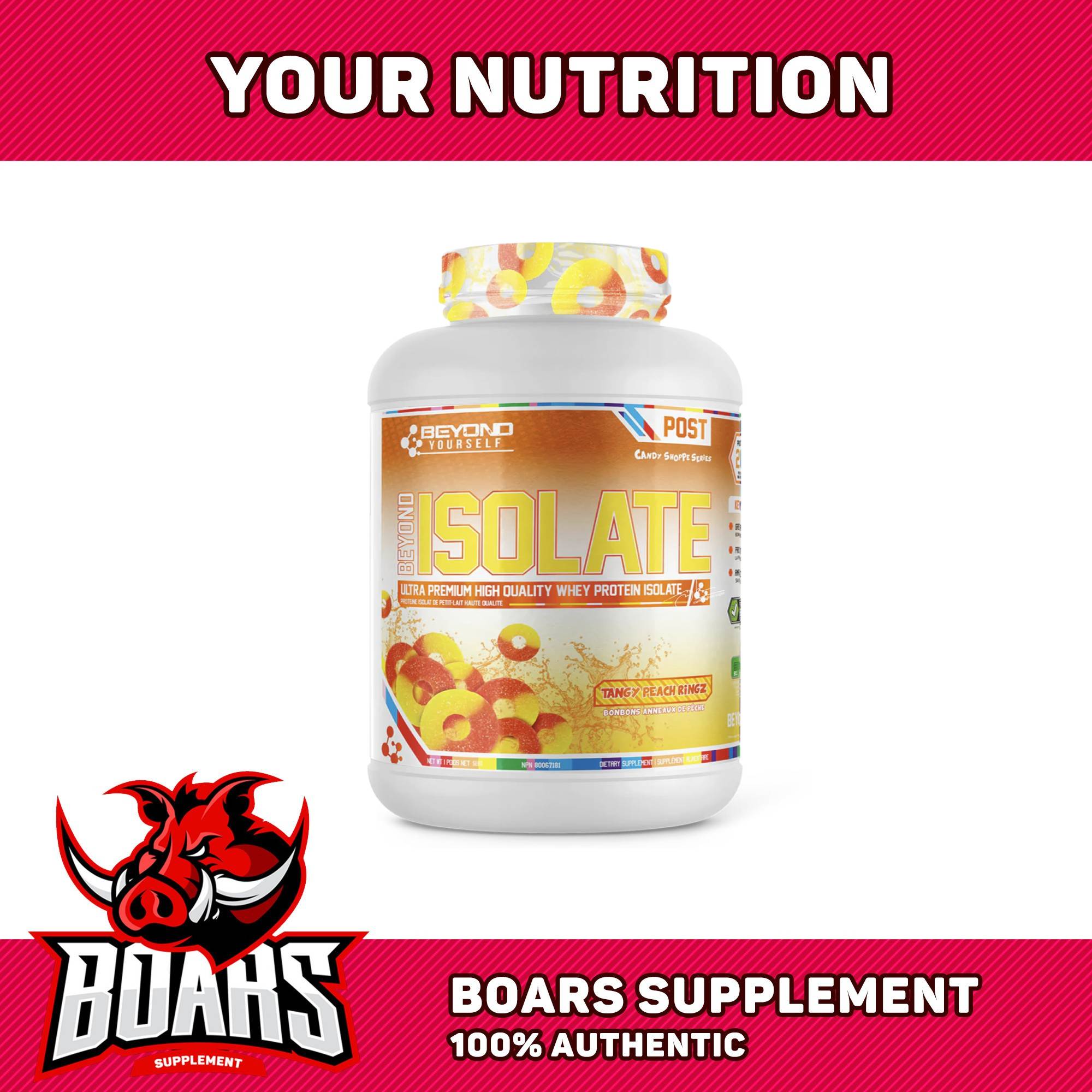 Whey Beyond Isolate – Protein Tinh Khiết, Ít Đường, Ít Chất Béo