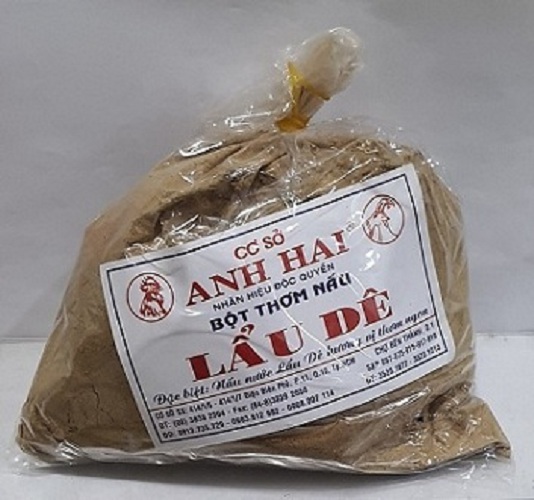 Bột thơm bột gia vị nấu lẩu dê anh hai gói 500g
