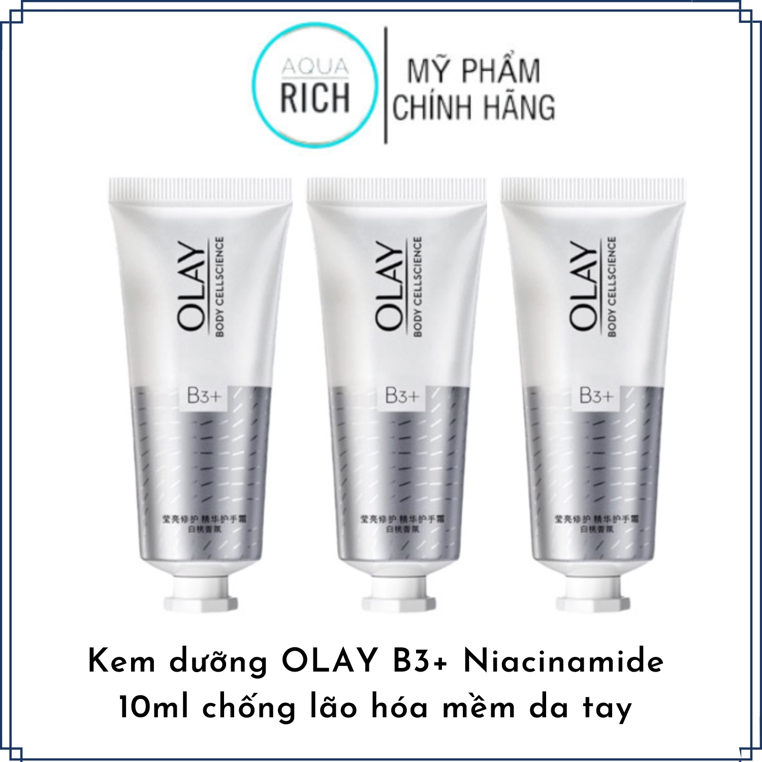 Kem dưỡng da tay olay b3+ retinol nội địa trung 10ml