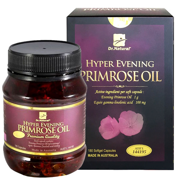 Dr Natural Hyper Evening Primrose Oil, hỗ trợ cân bằng nội tiết tố