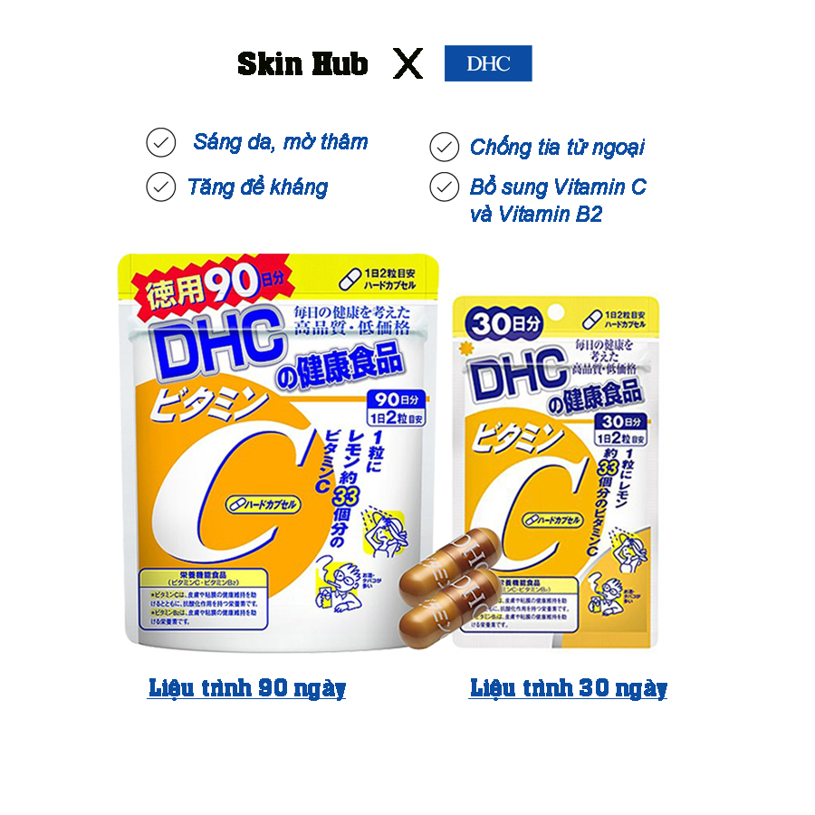 Viên uống vitamin C DHC Vitamin C Hard Capsule - Lamicare