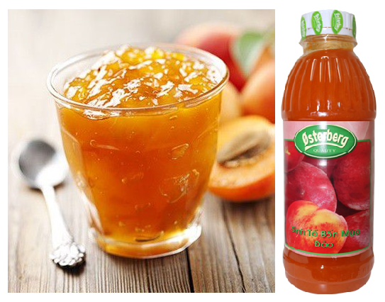 Sinh tố Osterberg Đào - Peach Smoothie 1L