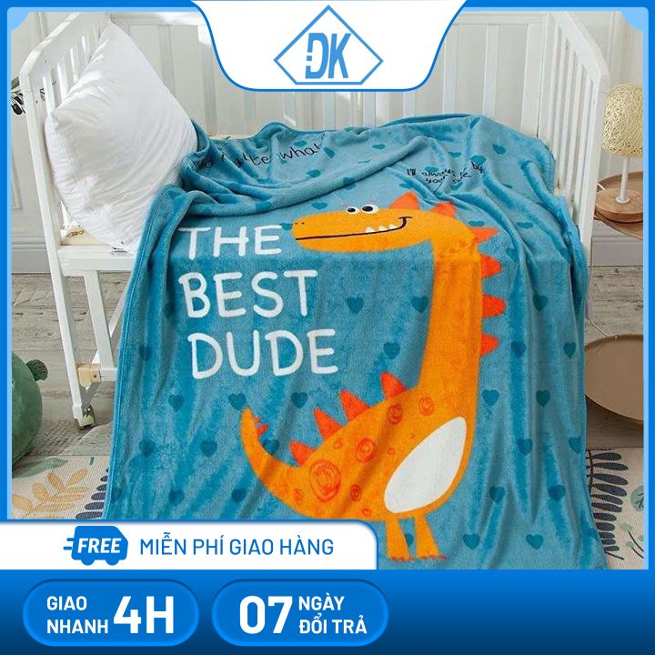 Chăn mền trẻ em size 100x80cm, chất mềm mịn mát, nhiều hình siêu dễ thương - CHAT CHỌN MẪU - Đăng Khoa 79 - Chan men tre em cotton nhung - chăn cho bé chăn tuyết nhung