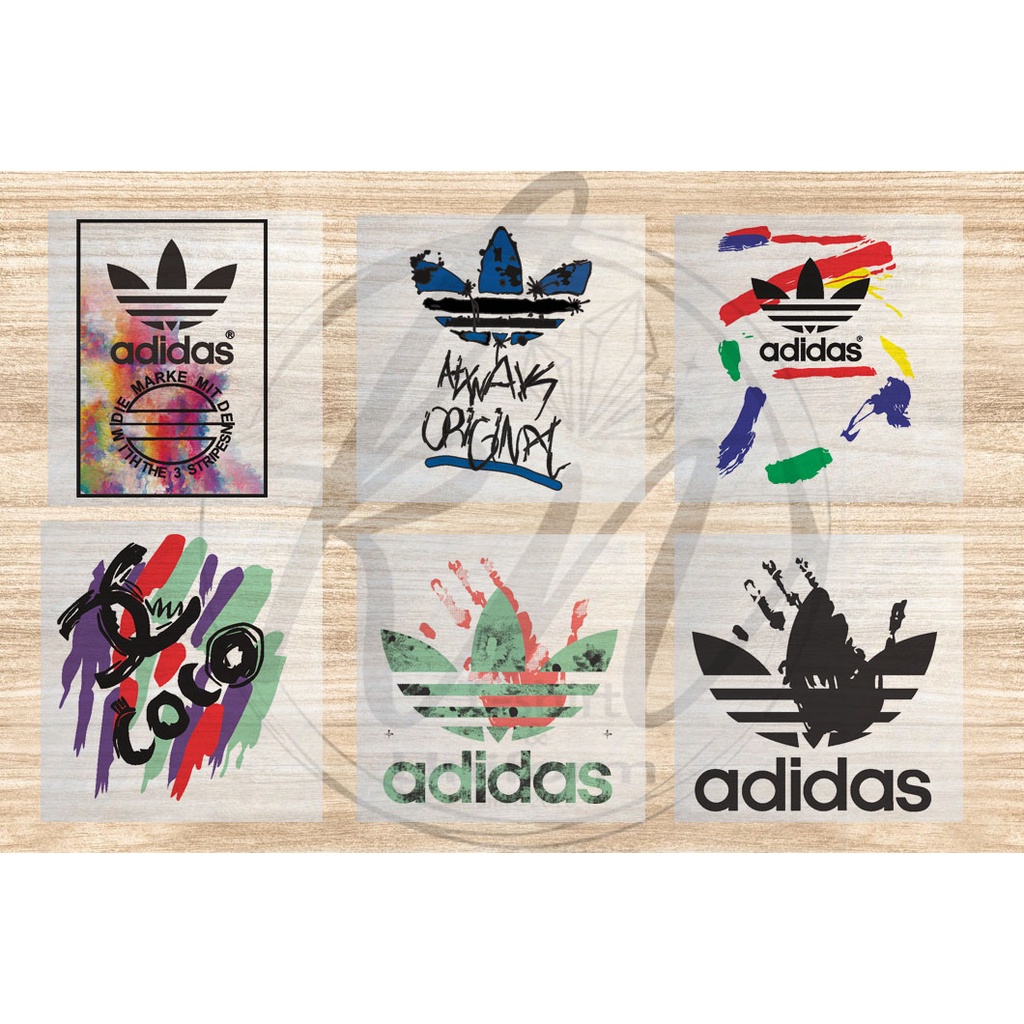 Sticker hình ủi nhiệt quần áo, hình in áo ủi nhiệt, Sticker ủi quần áo pet khổ a6