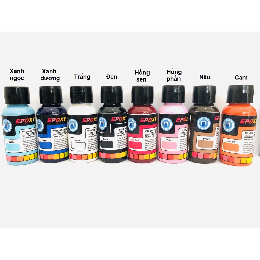 Màu Pha Nhựa Epoxy Resin Chai 60g - Trường Thịnh Sài Gòn