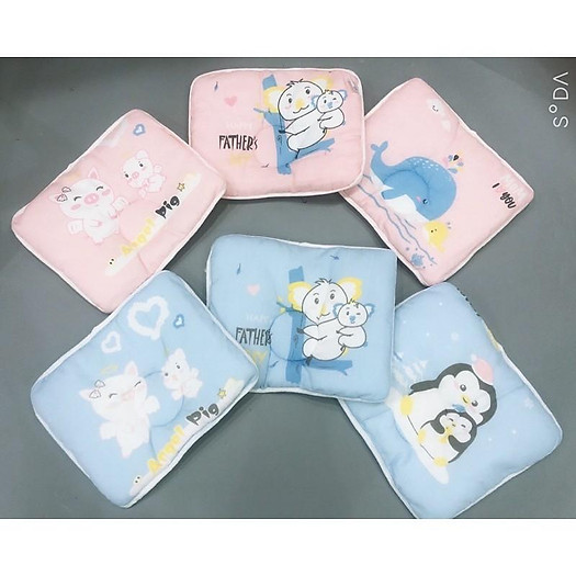 Gối Goodmama, gối xô sợi tre cao cấp cho bé sơ sinh hàng đẹp đạt chuẩn