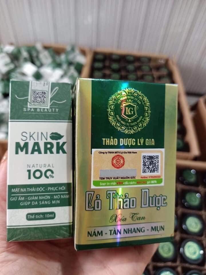 Cỏ trị nám, tàn nhang Lý Gia .