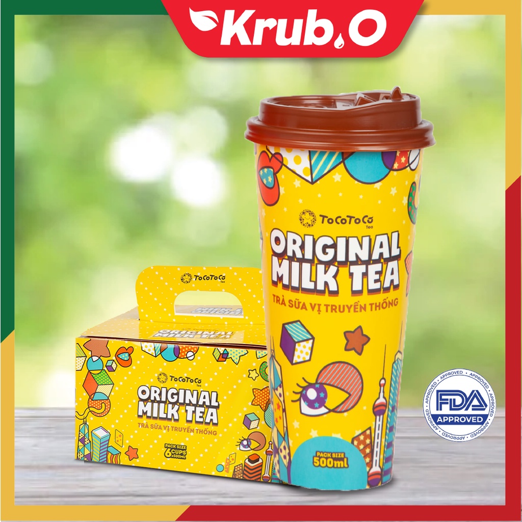 Trà sữa Tocotoco Instant Tea trà sữa tự pha hương truyền thống