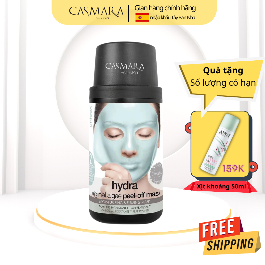 Hộp mặt nạ cấp ẩm, săn chắc da casmara hydra algae peel-off mask - nhập khẩu tây ban nha