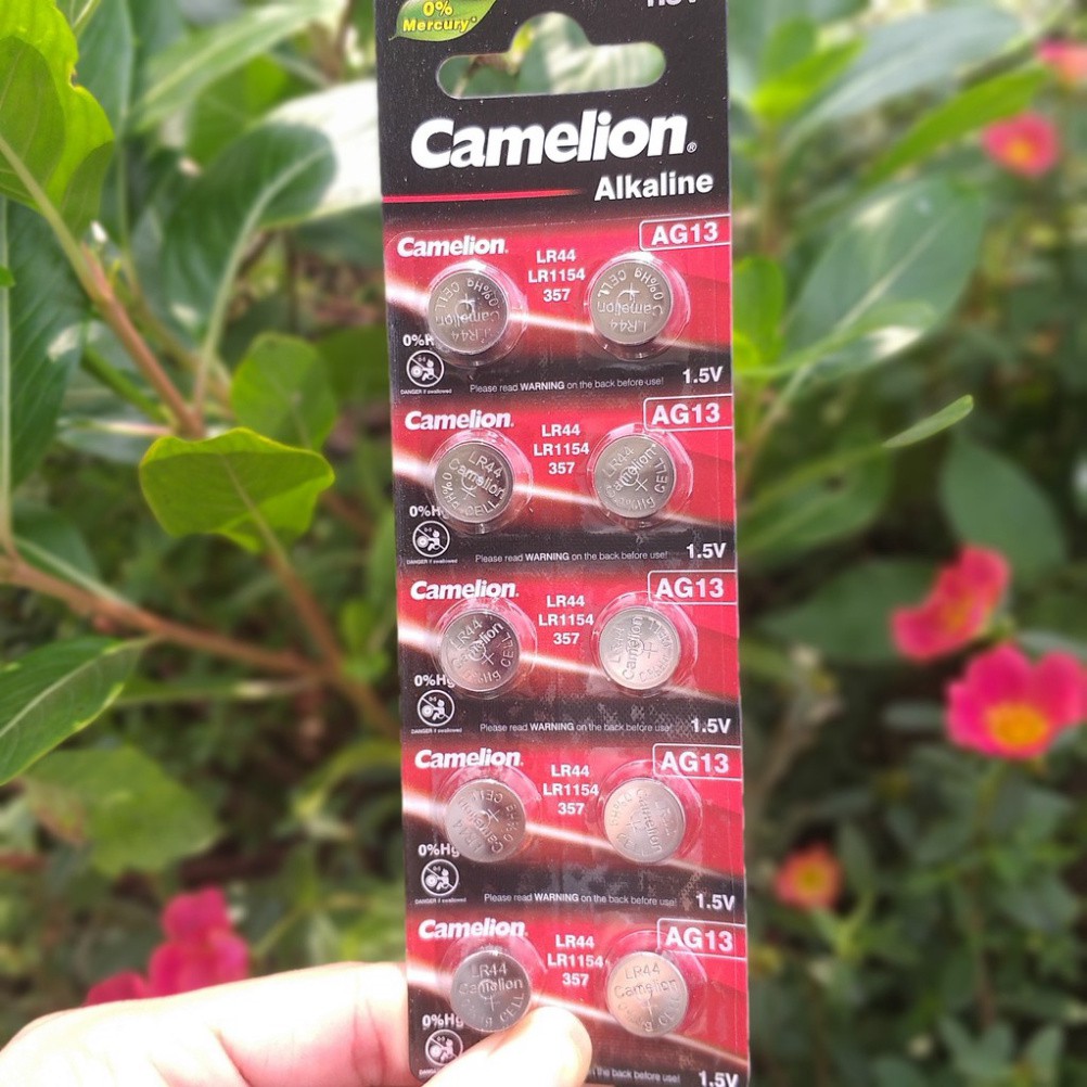 Pin ag13 / lr44 /lr1154 /357/sr44w dùng cho máy trợ thính thước kẹp điện tử máy tính casio nguồn buôn sỉ