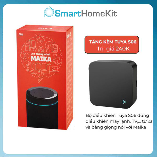 Loa thông minh OLLi Maika Trợ lý ảo tiếng Việt - Điều khiển nhà thông minh, nghe nhạc, đọc báo, tin tức