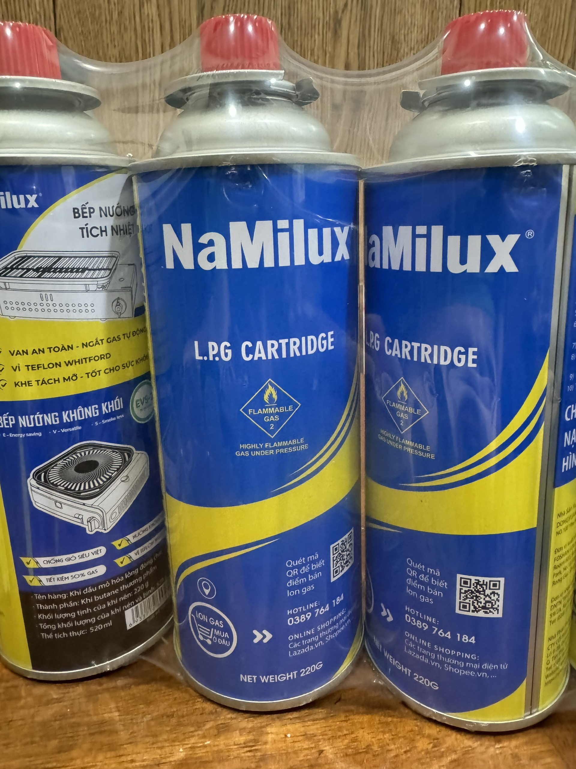 Lon gas mini Namilux
