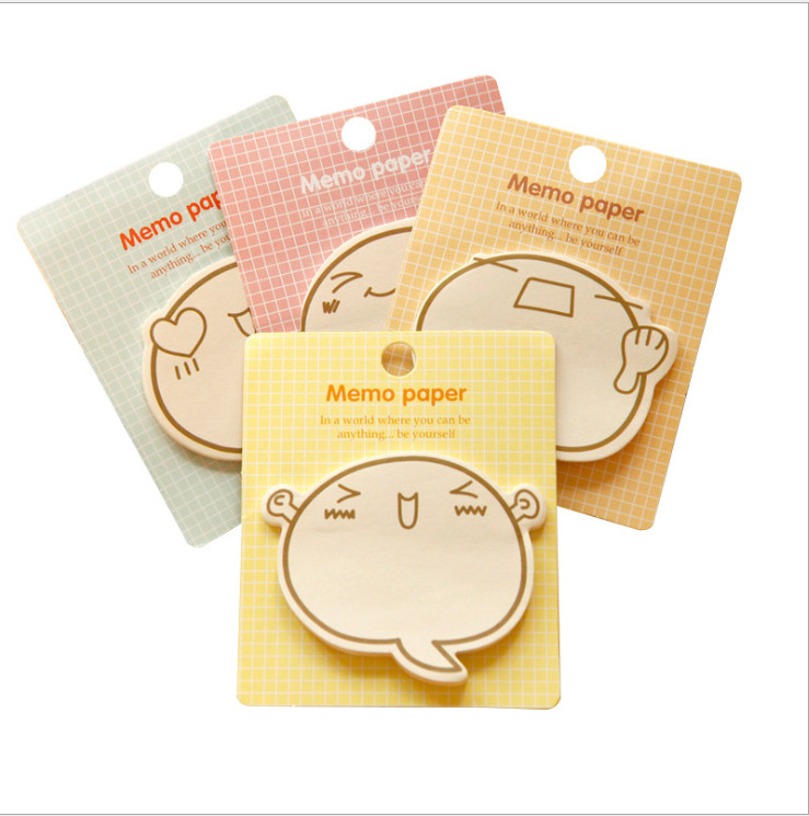 Giấy nhớ, giấy note, flashcard hình con ma ngộ nghĩnh MIM NOTEMA031