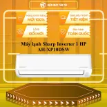 Máy lạnh Sharp Inverter 1 HP AH-XP10DSW - GIAO TOÀN QUỐC - CHỈ MIỄN PHÍ HCM