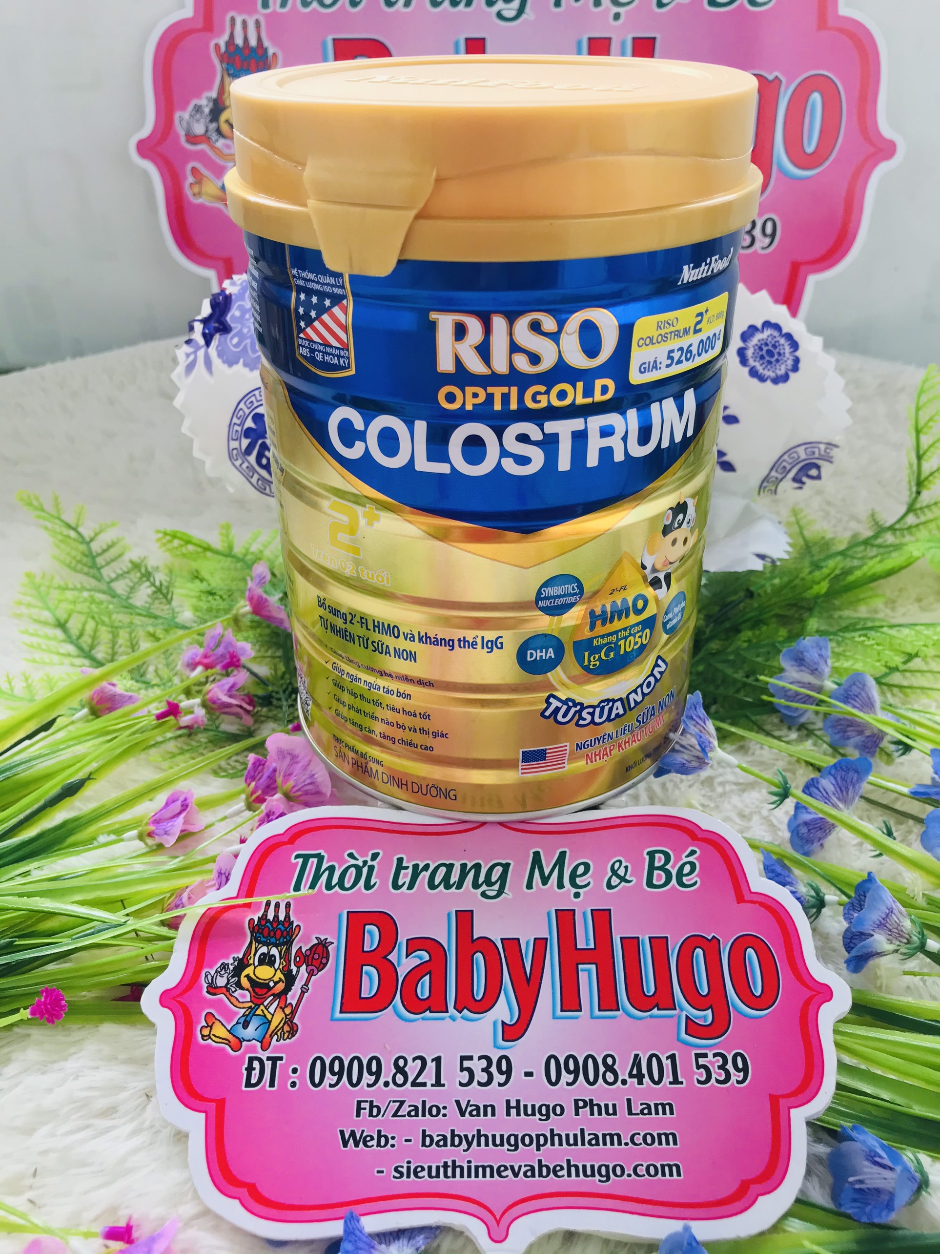 Sữa riso optigold colostrum 2+ 800g
