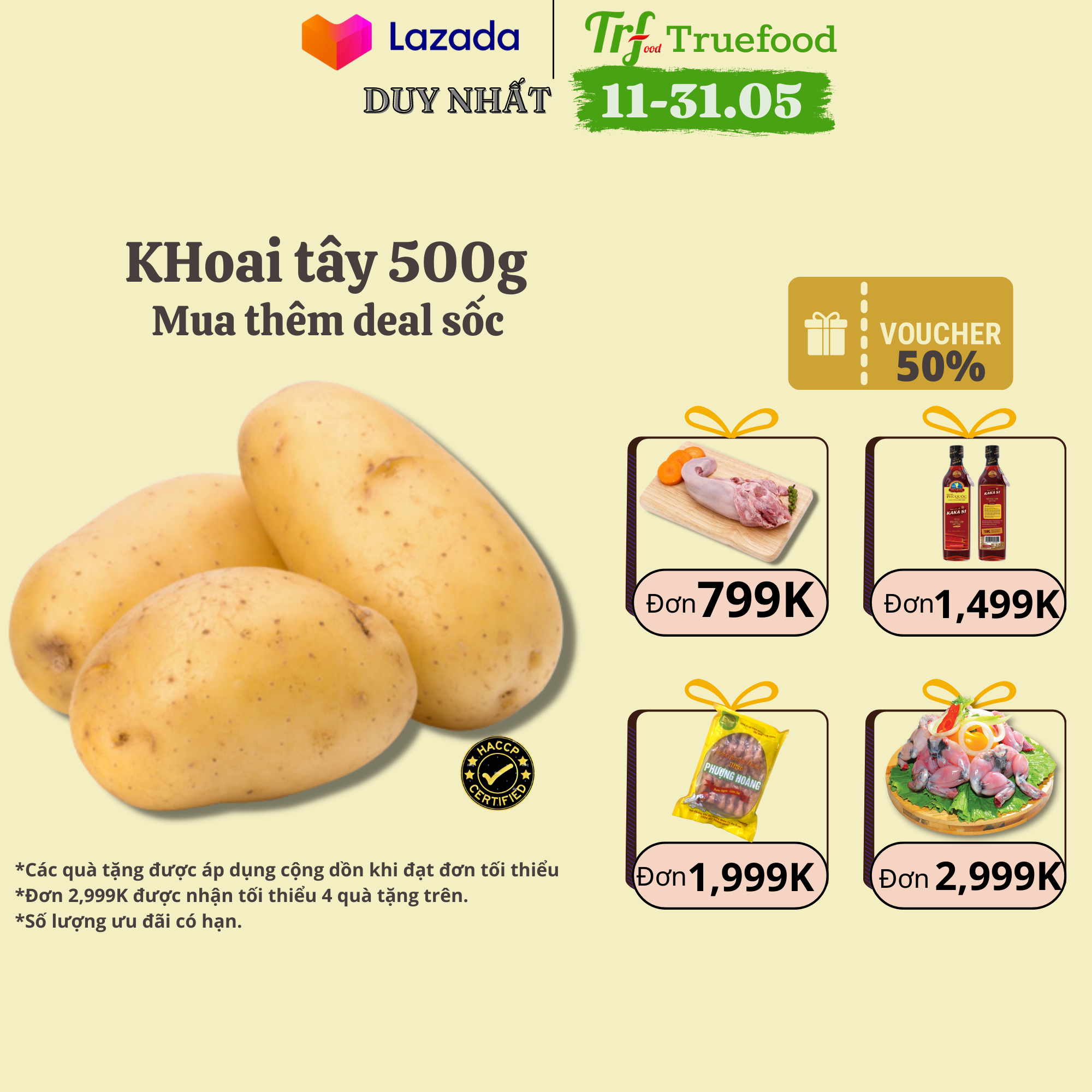 Khoai tây - 500g