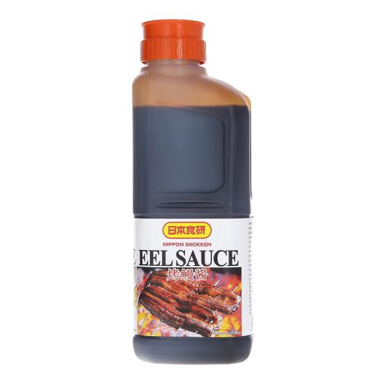Nước Xốt Lươn Nướng Nhật Bản Nihon Shokken 1.640ml*6Cal/ Grilled Eel Sauce - Nhập Khẩu Nhật Bản