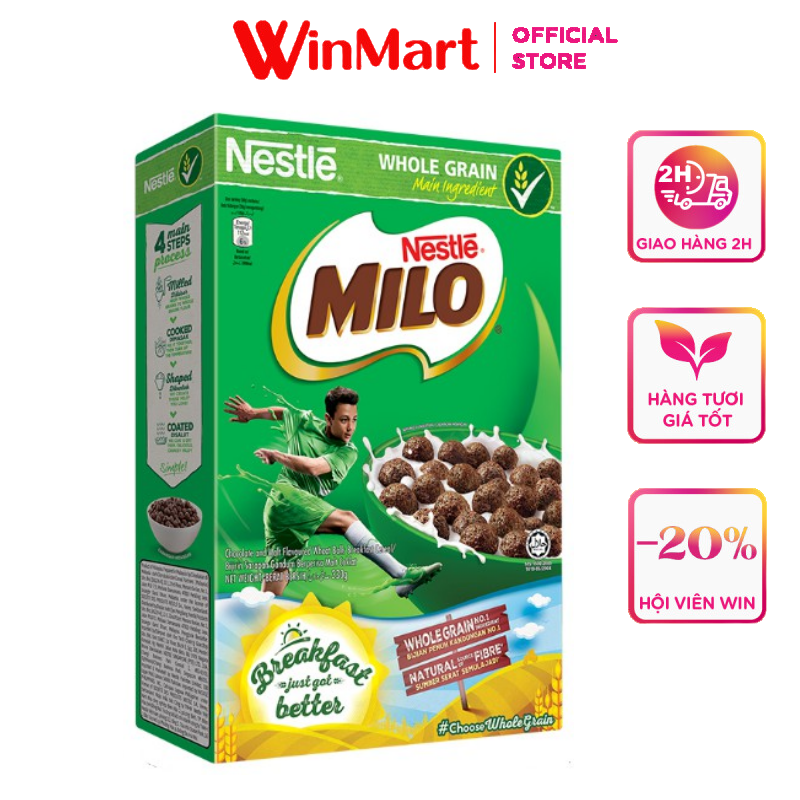 Siêu thị WinMart - Ngũ cốc ăn sáng Milo Nestlé hộp 300g