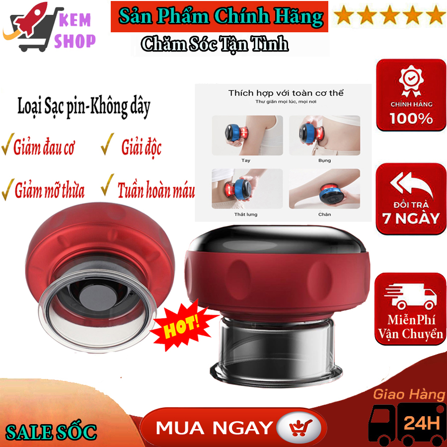 Máy massage cầm tay giác hơi cạo gió không dùng lửa, máy cạo gió giác hơi, máy cạo gió điện tử, giúp lưu thông khí máu giảm đau lưng điều hòa khí huyết, máy cạo gió, giác hơi điện tử, máy cạo gió