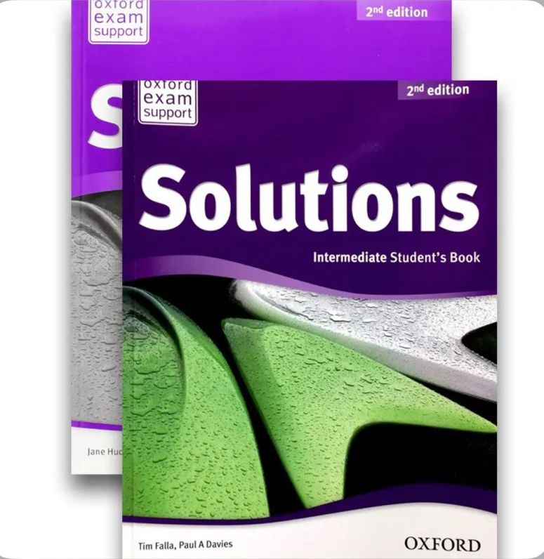Sách - Solutions Intermediate Student s Book And Work book 2nd Edition