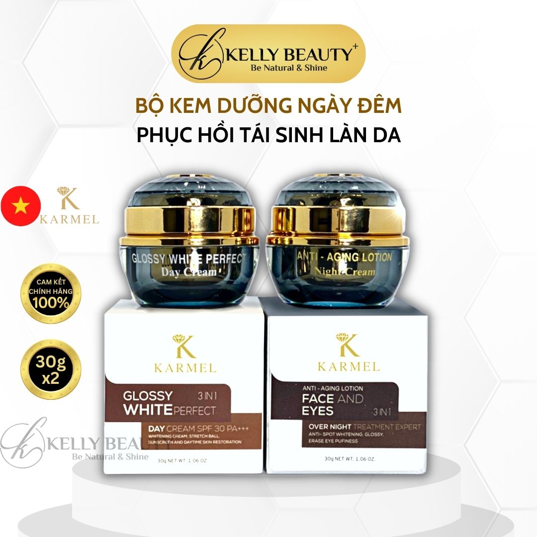 Kem Dưỡng Tái Sinh Đa Tầng Karmel – Giúp Da Trắng Sáng, Săn Chắc, Đàn Hồi và Mịn Màng Da | Kelly Beauty