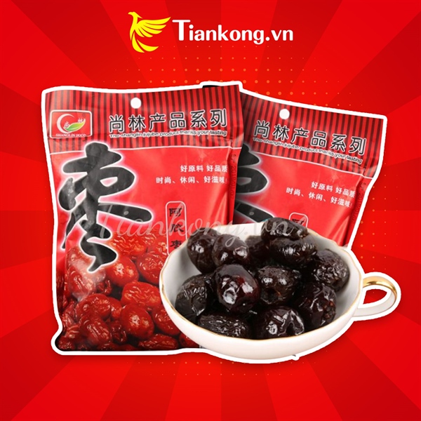 Táo đỏ sấy 300g thơm ngon, tốt cho sức khỏe –tiankong- 阿娇枣