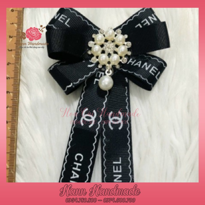 Nơ cài áo đẹp cao cấp [hann handmade - hoa cài áo, phụ kiện thời trang sỉ]