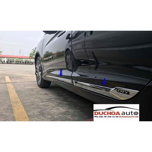 Nẹp sườn hông xe honda city 2015-2019