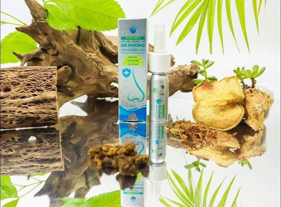 Xoang thanh mộc hương - dung dịch xịt mũi họng va dr hương