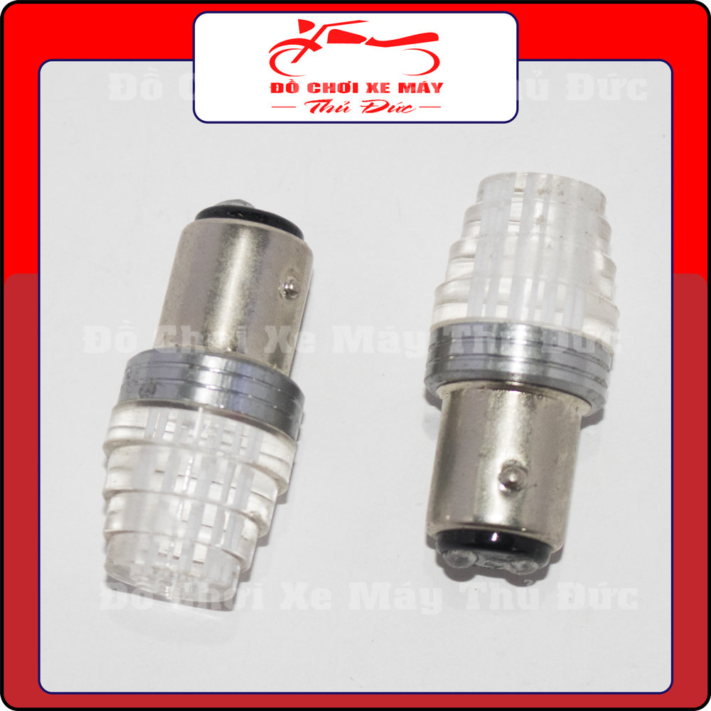 Đèn Hậu Nháy 7 màu Hình Chóp - Đèn led hậu nháy Stop F1 Xe wave, sirius, dreams, winner - Freeship