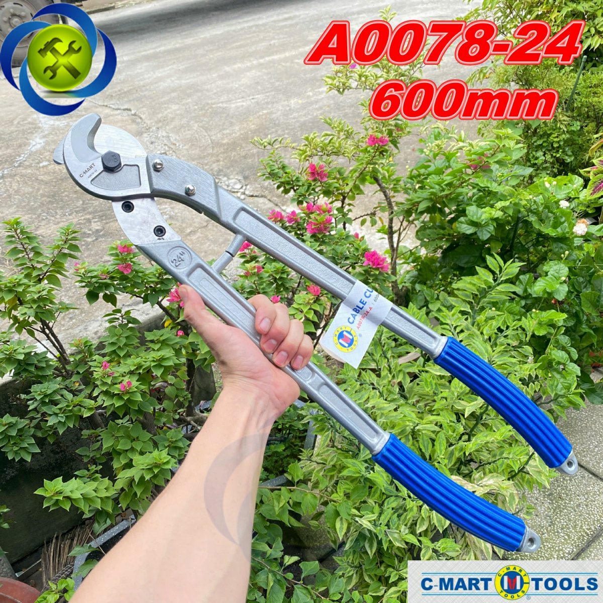 Kềm cắt cáp c-mart a0078-24 dài 600mm