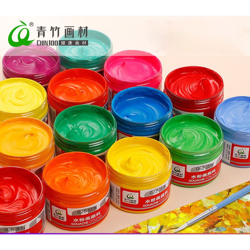 Màu oat, màu bột pha sẵn 100ml