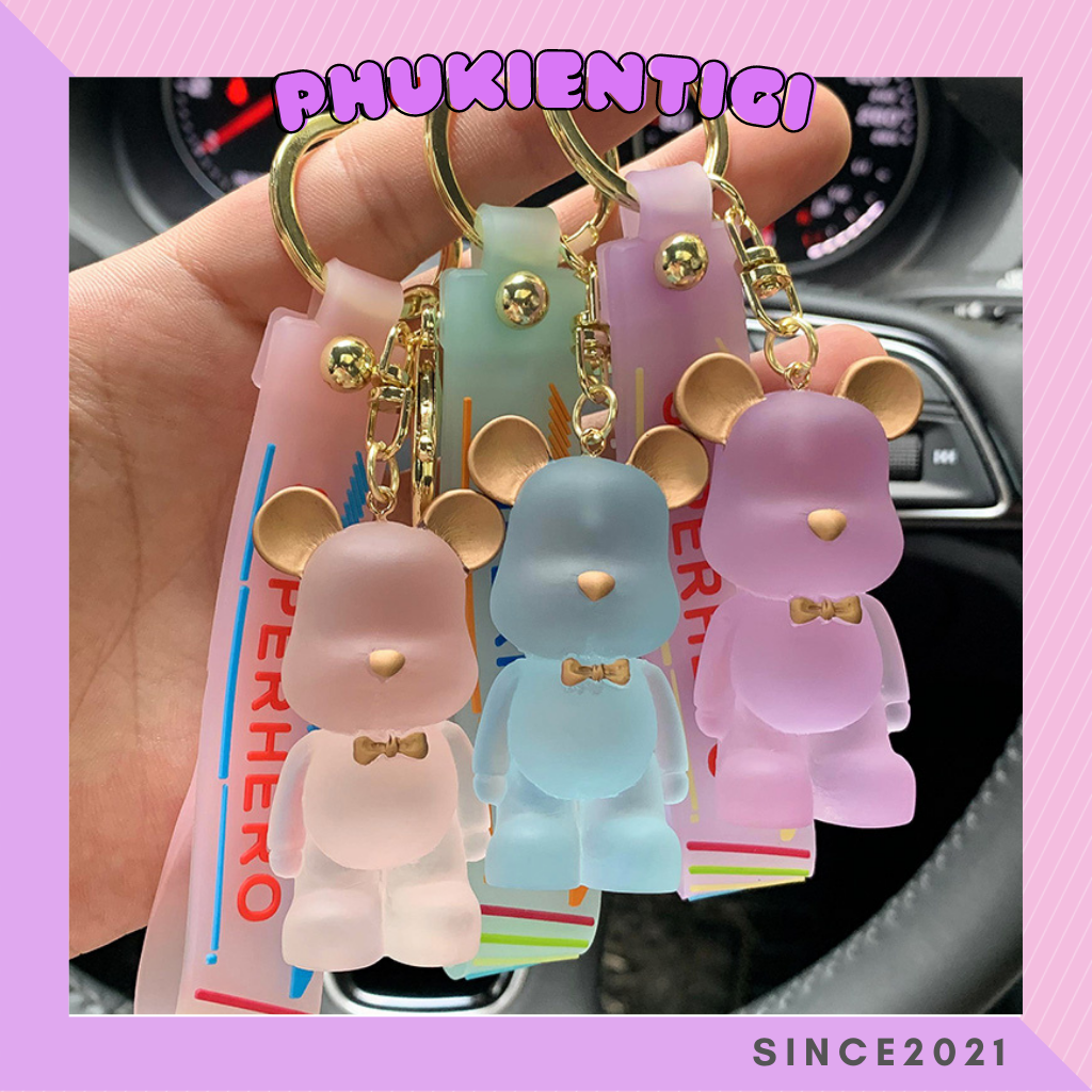 Móc khoá Bearbrick siêu bền, siêu đẹp. Móc khoá mô hình nhân vật