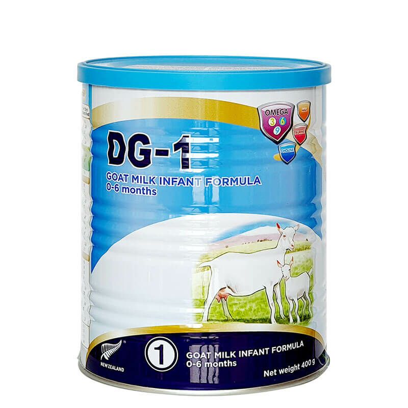 [HCM]Sữa Dê công thức DG số 1 -400g - Nhập khẩu nguyên lon từ NEWZEALAND