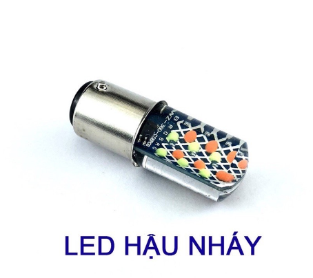 Bóng led hậu nháy 7 màu gắn các dòng xe